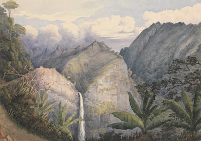"Fautaua, Tahiti, 25. august 1849 [Samfundsøerne] af Admiral Sir Edward Gennys Fanshawe