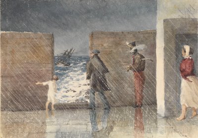 "Puntinha, Madeira, 1. januar 1849. At tage et kig på sit skib