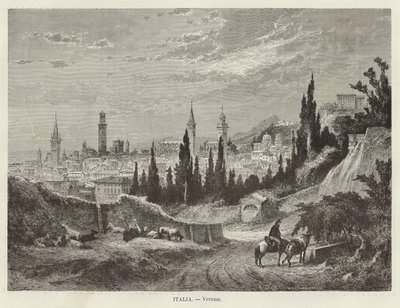 Italien - Verona af Adolf Closs