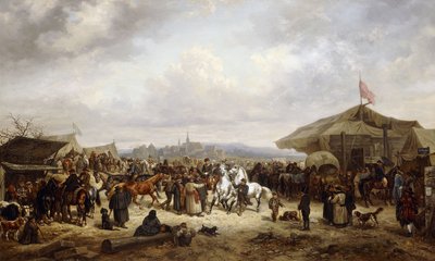 Hestemessen, 1863 af Adolf Friedrich