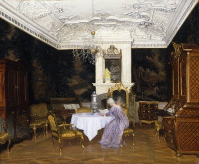 Fredensborg af Adolf Heinrich Hansen