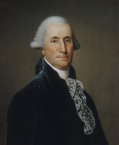 George Washington, 1795. af Adolf Ulric Wertmüller