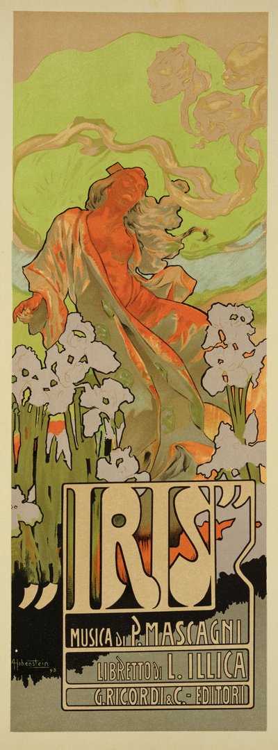 Cover af partitur og libretto af operaen 