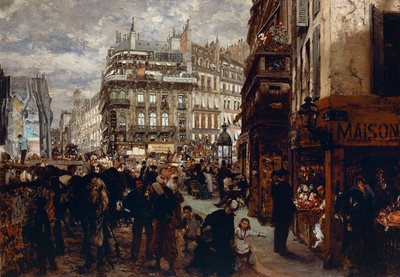 En ugedag i Paris af Adolph Menzel