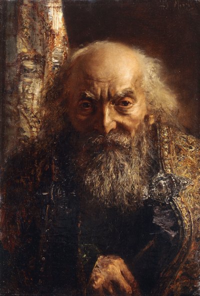 Rabbineren af ​​Bagdad, ca. 1851 af Adolph Menzel