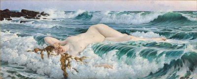 Afrodite, ca. 1893 af Adolf Hiremy Hirschl
