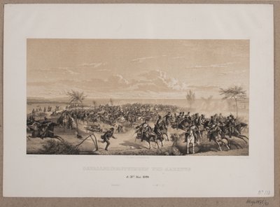 Cavalleri Fægtningen ved Aarhus af Johan Adolph Kittendorff