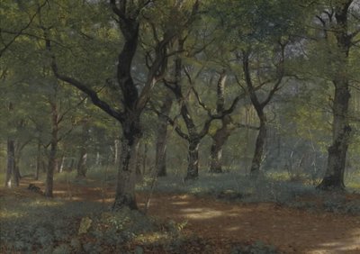 Inde i skoven af Adolph Larsen