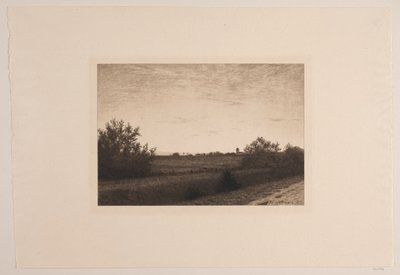 Sommeraften ved Rødovre af Adolph Larsen
