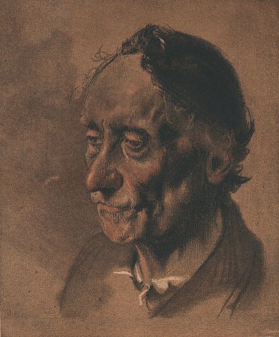 En undersøgelse, c1900 af Adolph Menzel