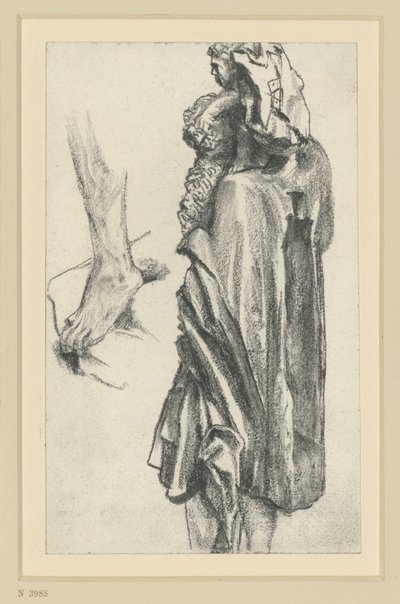 Christophorus, apostelmesteren fra Freiberg, i Dresden af Adolph Menzel