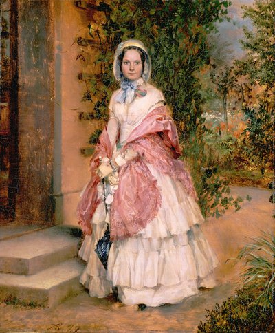 Clara Ilgner (senere fru Schmidt von Knobelsdorff) af Adolph Menzel