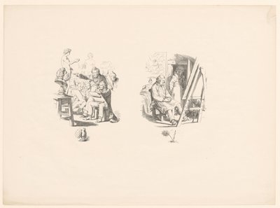 Kunstner under uddannelse af Adolph Menzel