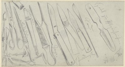 Medicinske instrumenter af Adolph Menzel