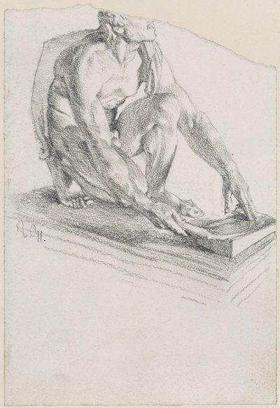 Den slibende skyter (afstøbning efter originalen i Uffizierne i Firenze) af Adolph Menzel