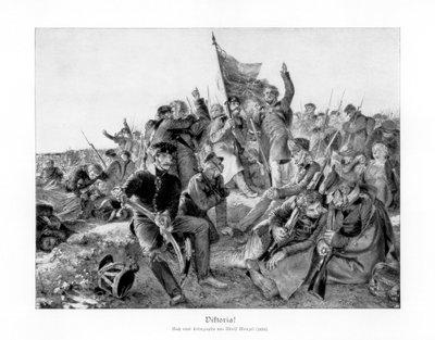 Victory!, 1836, 1900. af Adolph Menzel