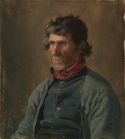 Joseph Steffens fra Altenahr. Figurstudie af Adolph Tidemand