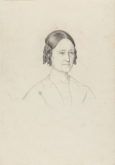 Kunstnerens kone, Johanne Tidemand af Adolph Tidemand