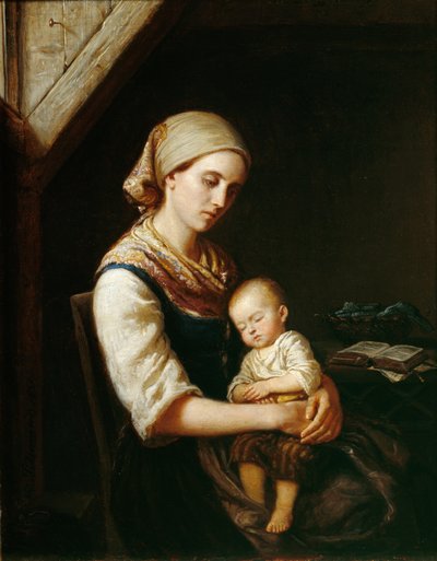 Enke af Adolph Tidemand