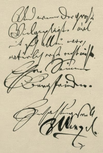 Adolph v. Menzel, Brief an Kraemer, S. 4 af Adolph Menzel