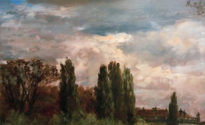 Udsigt over Prins Albrechts park af Adolph Menzel