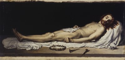 Skitse til Malakoff kirke: Le Christ mort af Adolphe Henri Dubasty