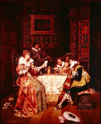Musikfesten af Adolphe Alexandre Lesrel