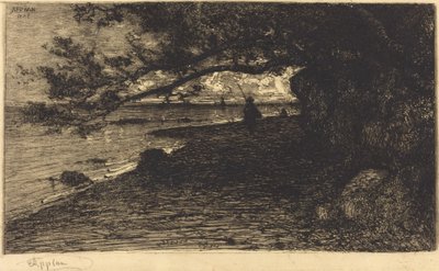 I Villefranche-sur-Mer af Adolphe Appian