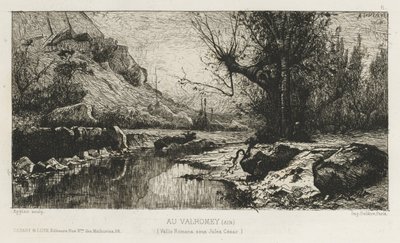 I Valromay Ain, 1868. af Adolphe Appian
