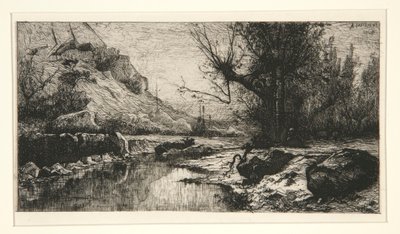 I Valromey (Ain) Vallis Romana under Jules Cesar af Adolphe Appian