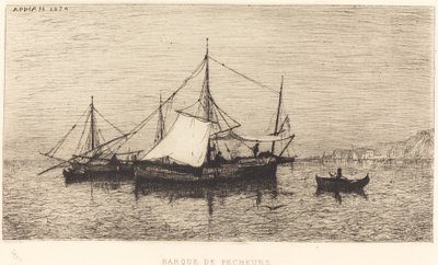 Fiskebåd af Adolphe Appian