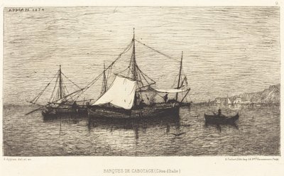 Cabotagebåde af Adolphe Appian