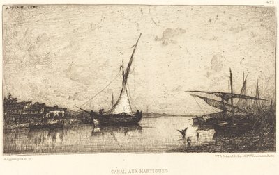 Martigues kanalen af Adolphe Appian
