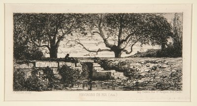Omgivelserne i Rix (Ain) af Adolphe Appian
