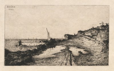 Carqueronnes omgivelser af Adolphe Appian
