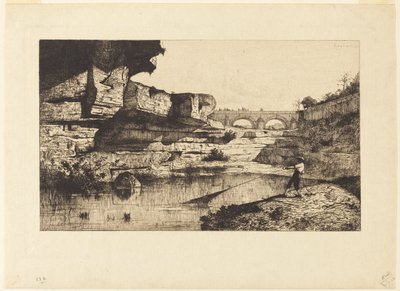 Hauteville Bridge af Adolphe Appian