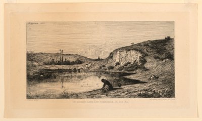 En klippe i kommunerne i Rix (Ain) af Adolphe Appian