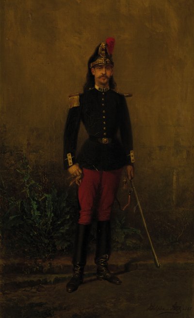 Prins Ferdinand Philippe, hertug af Orleans 1810-1842, 1883. af Adolphe Aze