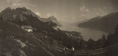 [Walensee-søen, Schweiz] af Adolphe Braun