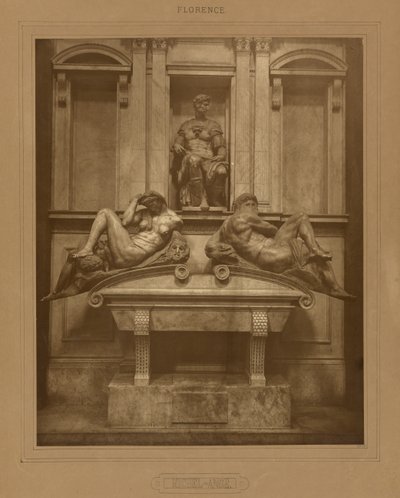 [Michelangelos Medici-grav, Firenze]. af Adolphe Braun