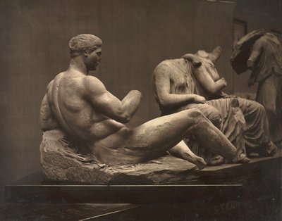 Skulpturer fra Parthenon, British Museum, ca. 1870
