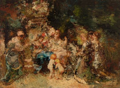 Hyldest af Adolphe Joseph Thomas Monticelli