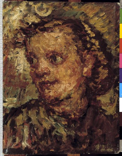 Portræt af Emma Ricard af Adolphe Joseph Thomas Monticelli