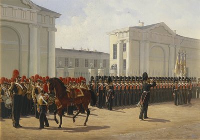 Leib Guard Izmailovo Regiment, 1846 af Adolphe Ladurner