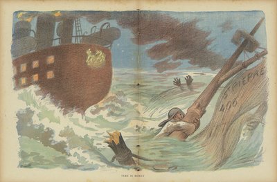 Illustration til Le Rire af Adolphe Leon Willette