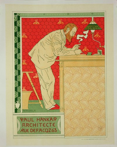 Gengivelse af en plakat med reklame 