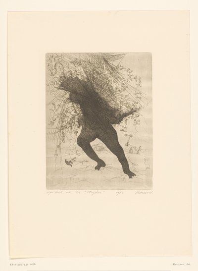 Såret soldat binder sin fod soldat såret Gamle og nutidige kunstnere (serietitel) Les artistes anciens et modernes (serietitel) af Adolphe Mouilleron