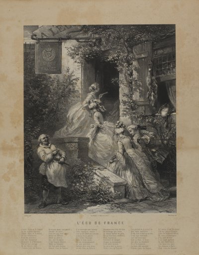 Ecu de France af Adolphe Mouilleron