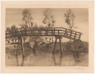 Bro Bro (II) (titel på objekt) af Adolphe P.H J. van Weezel Errens (signed by artist)