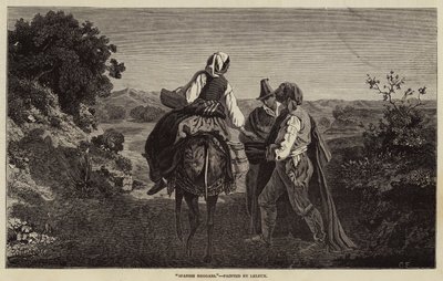 Spanske tiggere af Adolphe Pierre Leleux